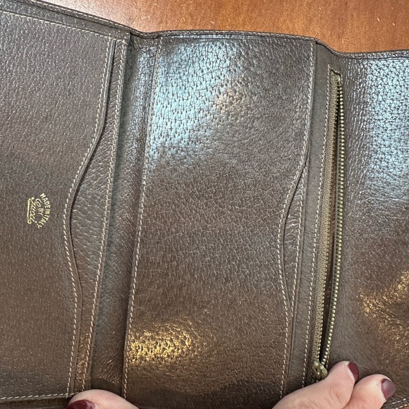 GUCCI HORSEBIT 1955 GG SUPREME CANVAS LEATHER ZIP AROUND CLUTCH WALLET - Picture 2 of 8